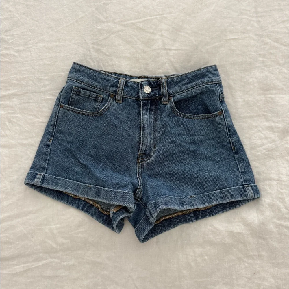 PacSun Mom Denim Shorts - Picture 1 of 4